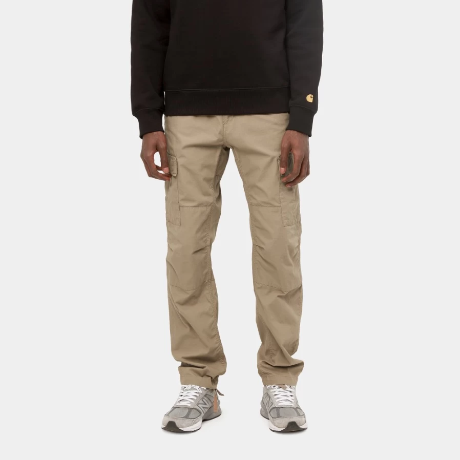 Carhartt WIP Men's Leather Aviation Pants - Durable Workwear for Men