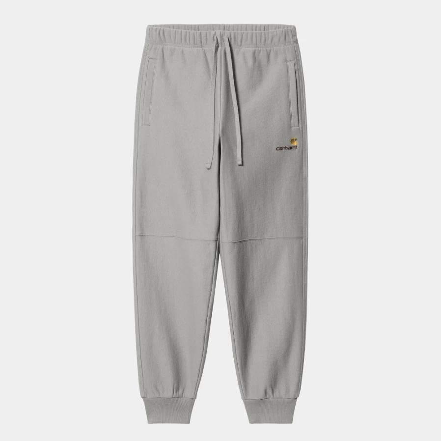 Carhartt WIP Men's American Script Jogging Pants in Marengo - Comfortable Athletic Sweatpants
