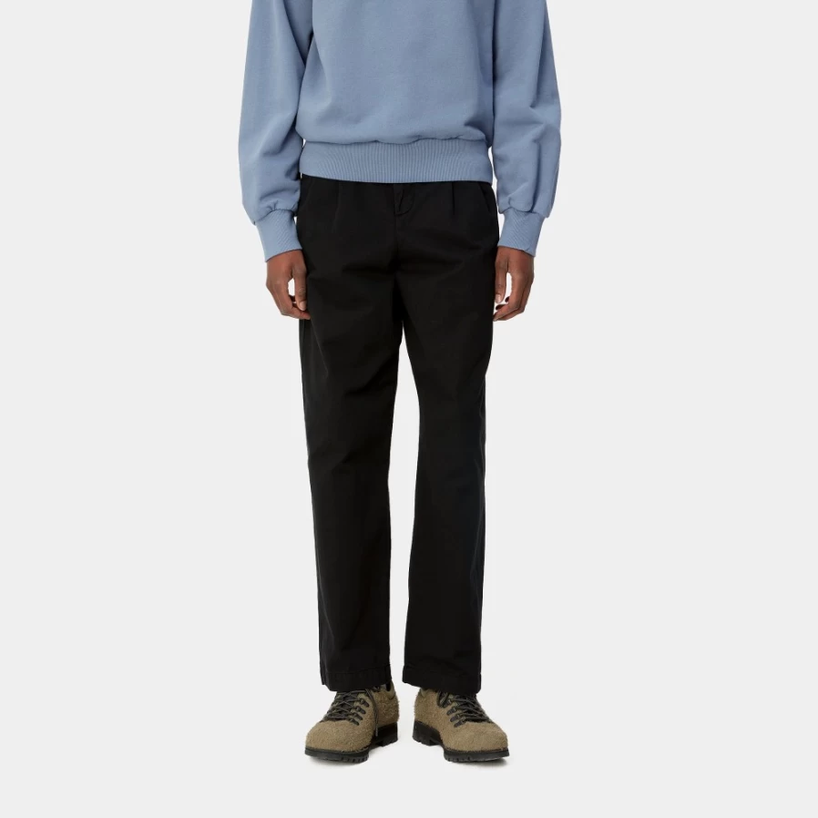 Carhartt WIP Women's Cara Pant in Black - Slim Fit Casual Trousers