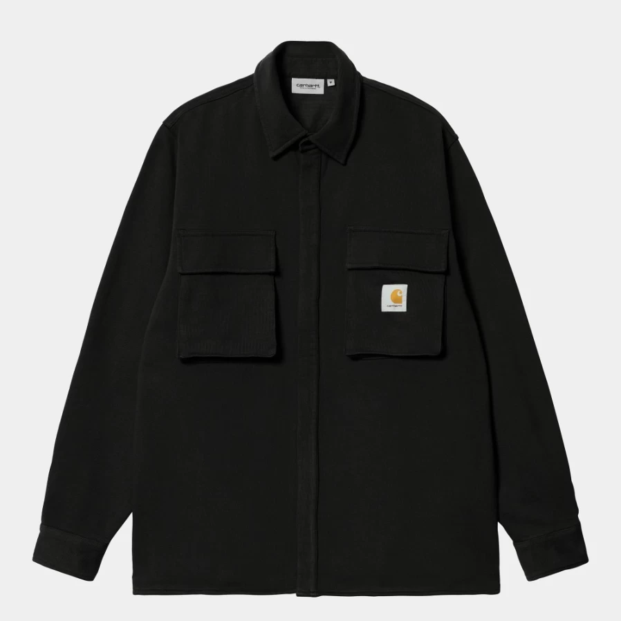 Carhartt WIP Wade Sweatshirt for Men - Black Pullover Hoodie