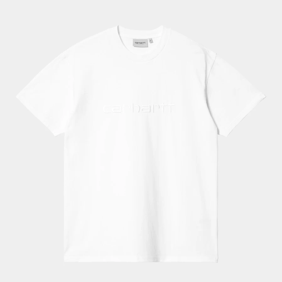 Carhartt WIP Men's White Short Sleeve Duster T-Shirt