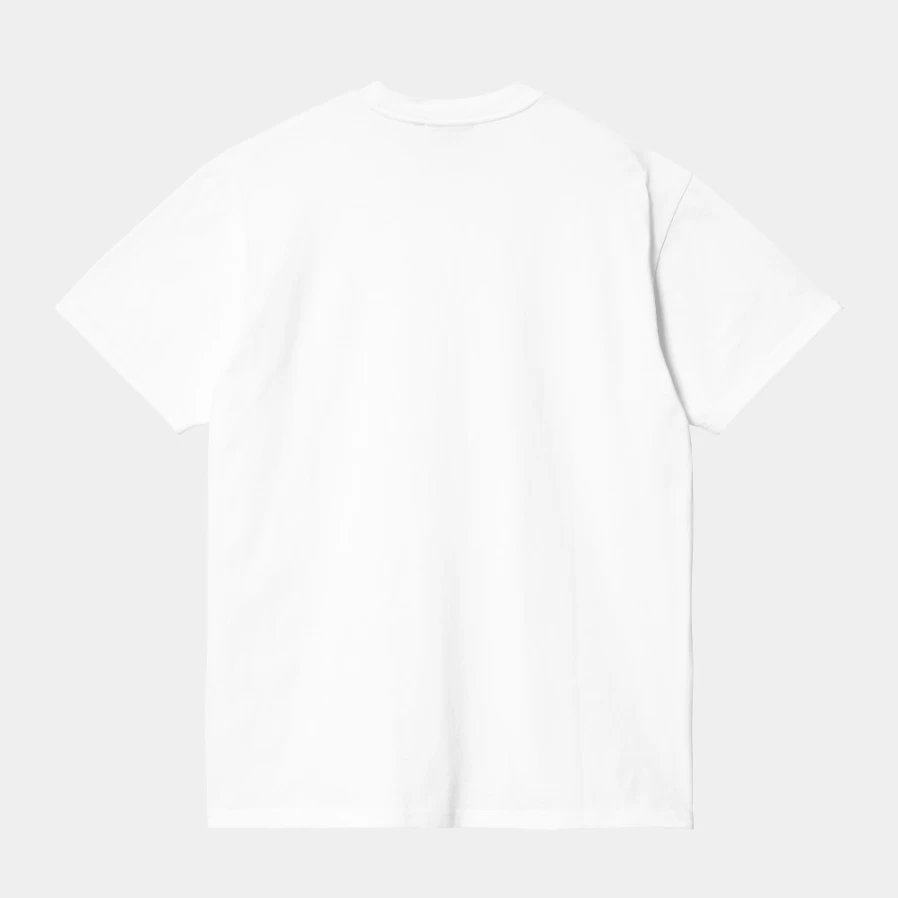 Carhartt WIP Men's White Short Sleeve Duster T-Shirt