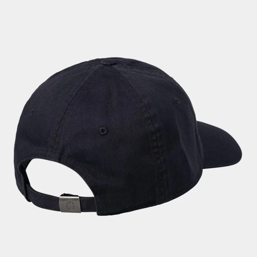Carhartt WIP Madison Logo Cap - Dark Navy Adjustable Baseball Hat for Men & Women