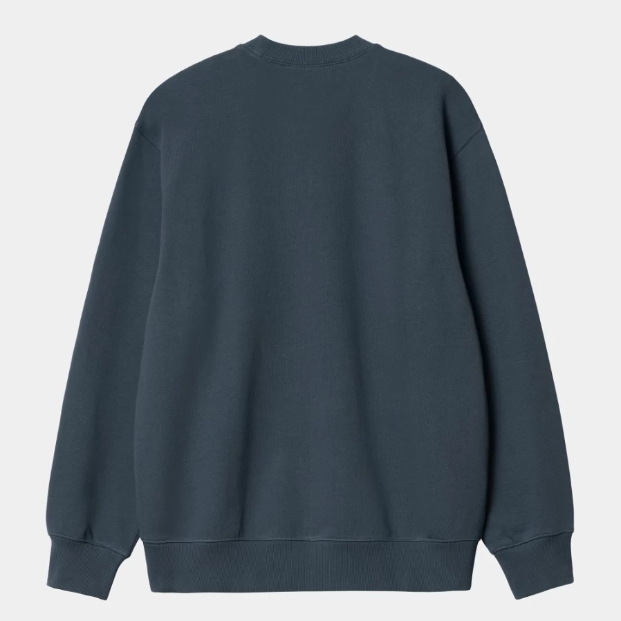 Carhartt WIP Men's Ore Pocket Sweatshirt - Lightweight Casual Pullover Hoodie