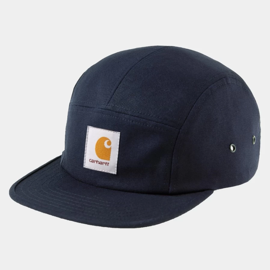 Carhartt WIP Backley Cap - Dark Navy Adjustable Dad Hat for Men & Women