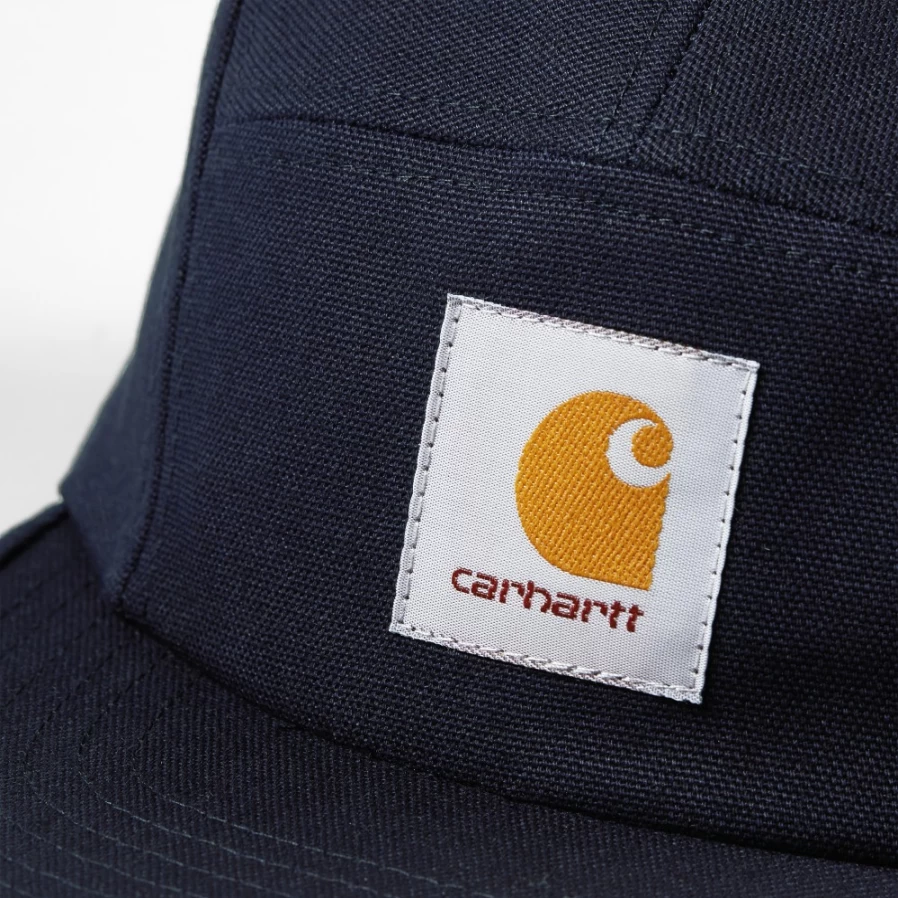 Carhartt WIP Backley Cap - Dark Navy Adjustable Dad Hat for Men & Women
