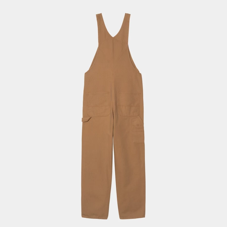 Carhartt WIP Men's Bib Overall in Hamilton Brown - Durable Workwear Coveralls