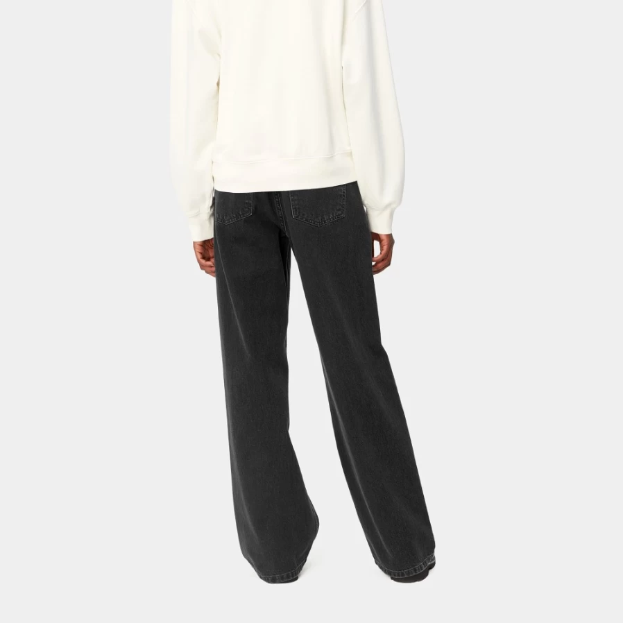 Carhartt WIP Women's Jane Pant in Black - Classic Fit Casual Trousers