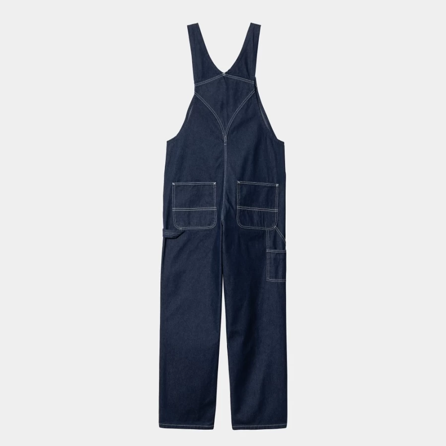 Carhartt WIP Men's Blue Bib Overalls - Durable Workwear & Street Style