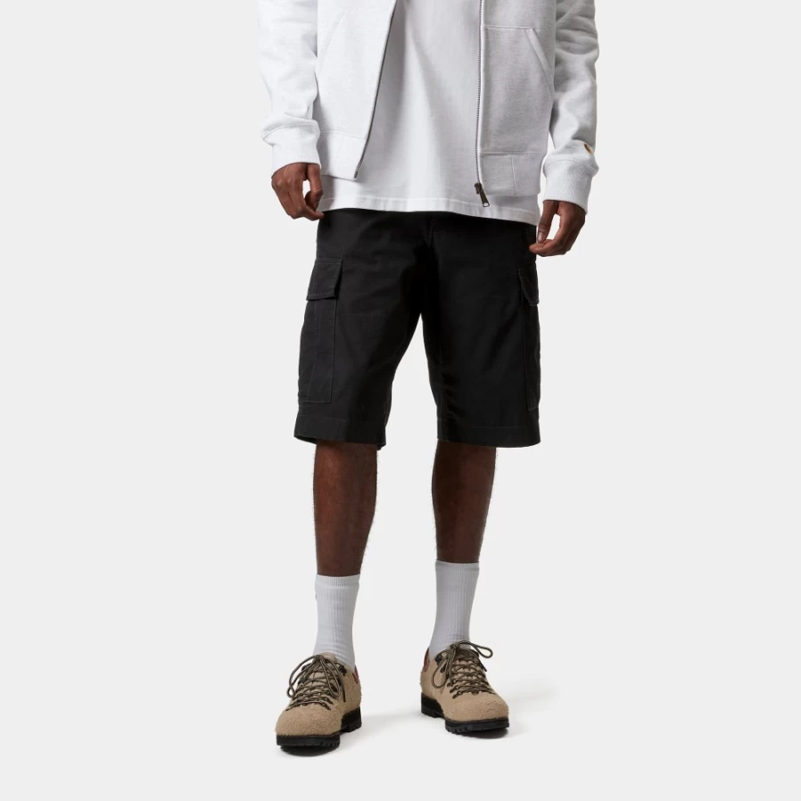 Carhartt WIP Men's Black Regular Cargo Shorts