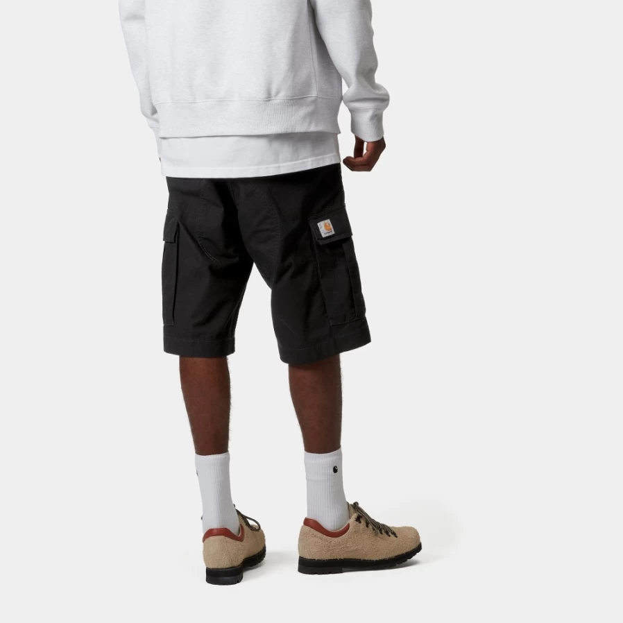 Carhartt WIP Men's Black Regular Cargo Shorts