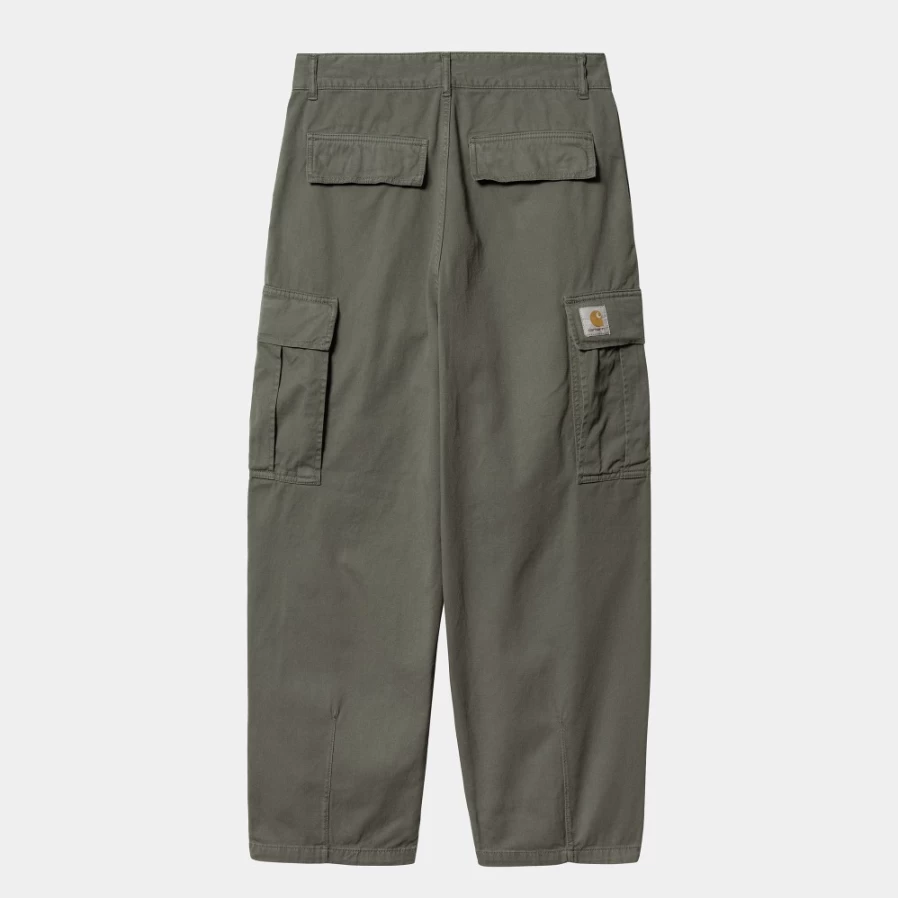 Carhartt WIP Men's Cole Cargo Pants in Smoke Green - Durable Workwear & Streetwear Style