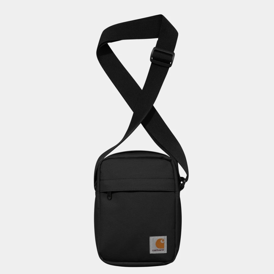 Carhartt WIP Jake Shoulder Pouch - Black Crossbody Bag for Men & Women