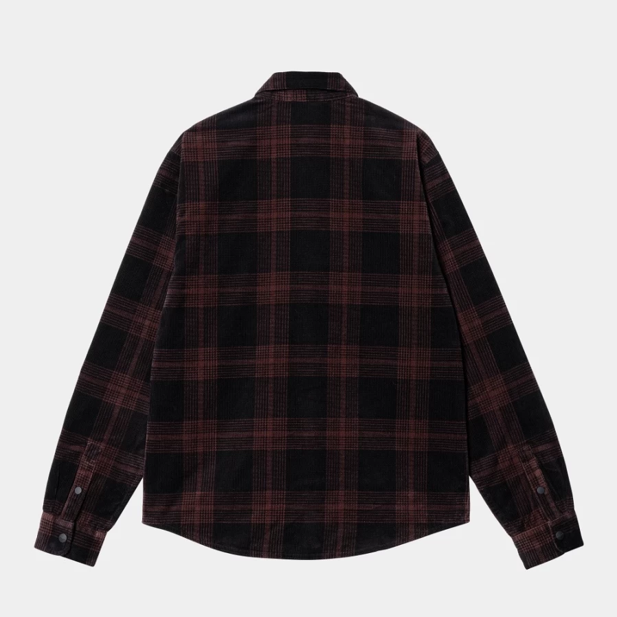 Carhartt WIP Men's Ginnis Check Shirt Jacket - Classic Plaid Button-Up Style