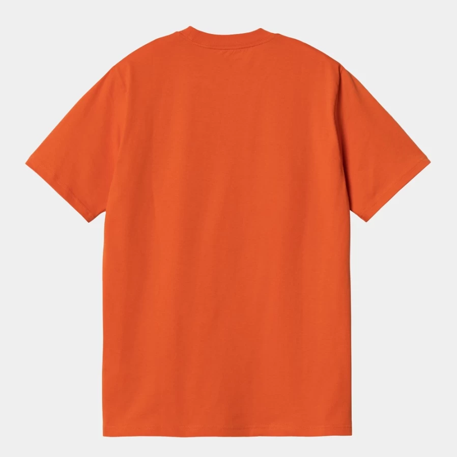 Carhartt WIP Men's Kumquat Short Sleeve Liquid Script T-Shirt